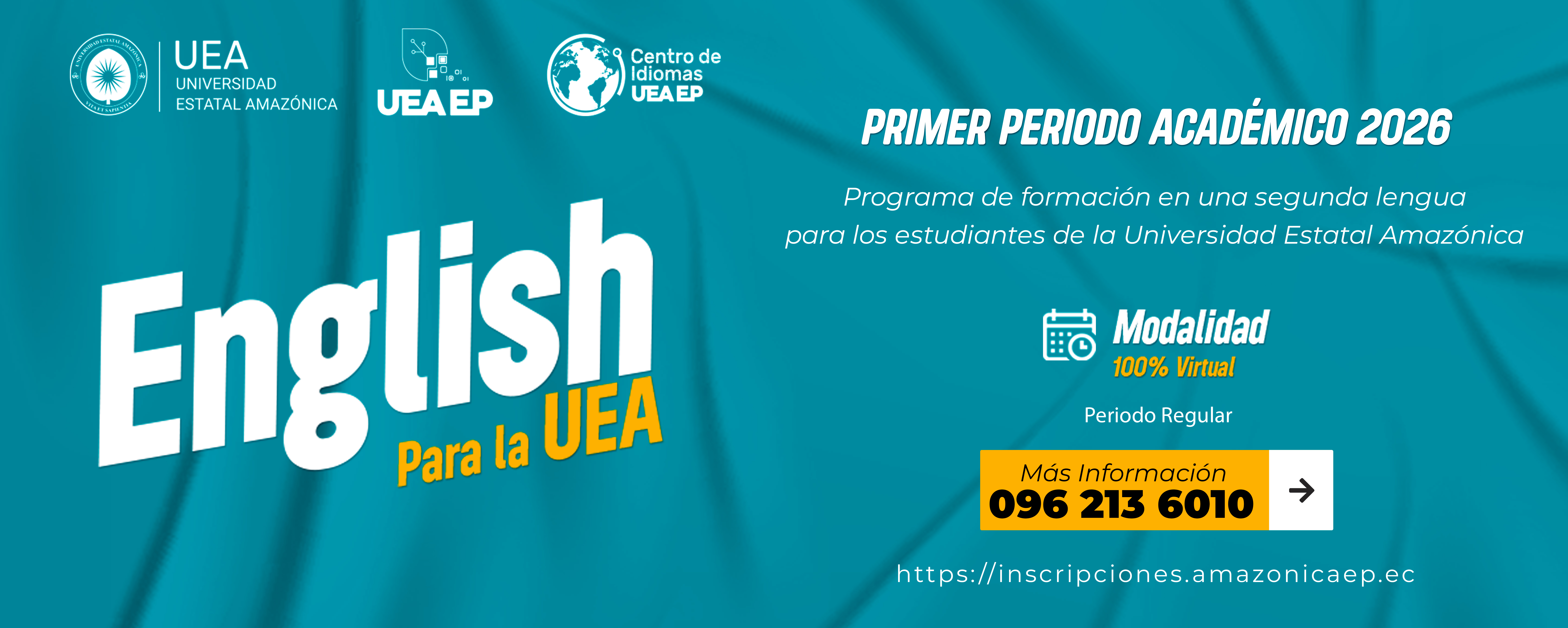 Curso de Formación en una Segunda Lengua - Período Académico 2026-001